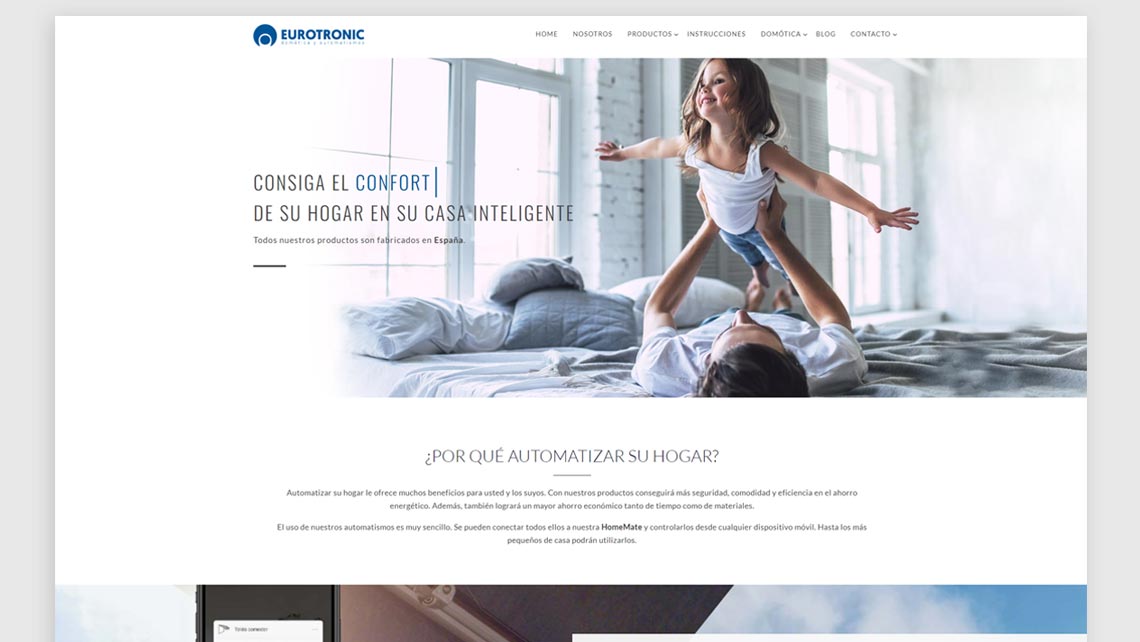 Eurotronic Europe - Proyecto Web