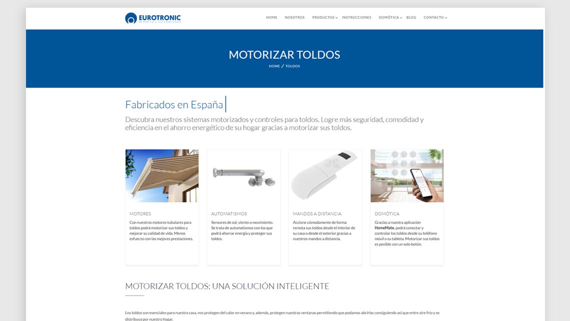 Eurotronic Europe - Proyecto Web