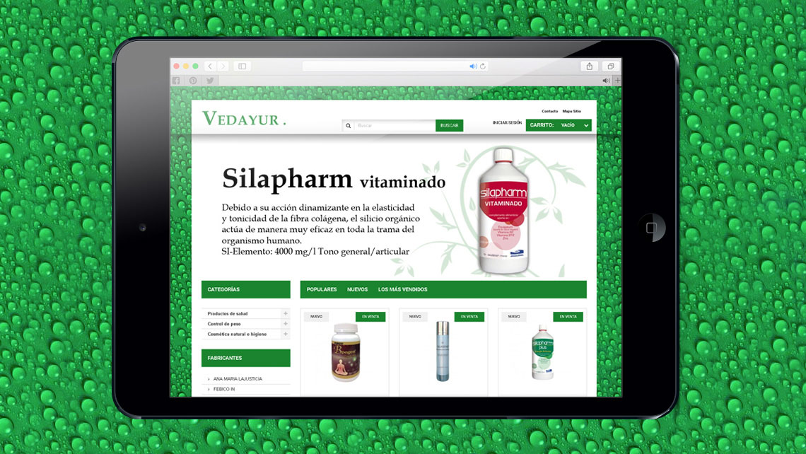 Vedayur tienda online complementos naturales