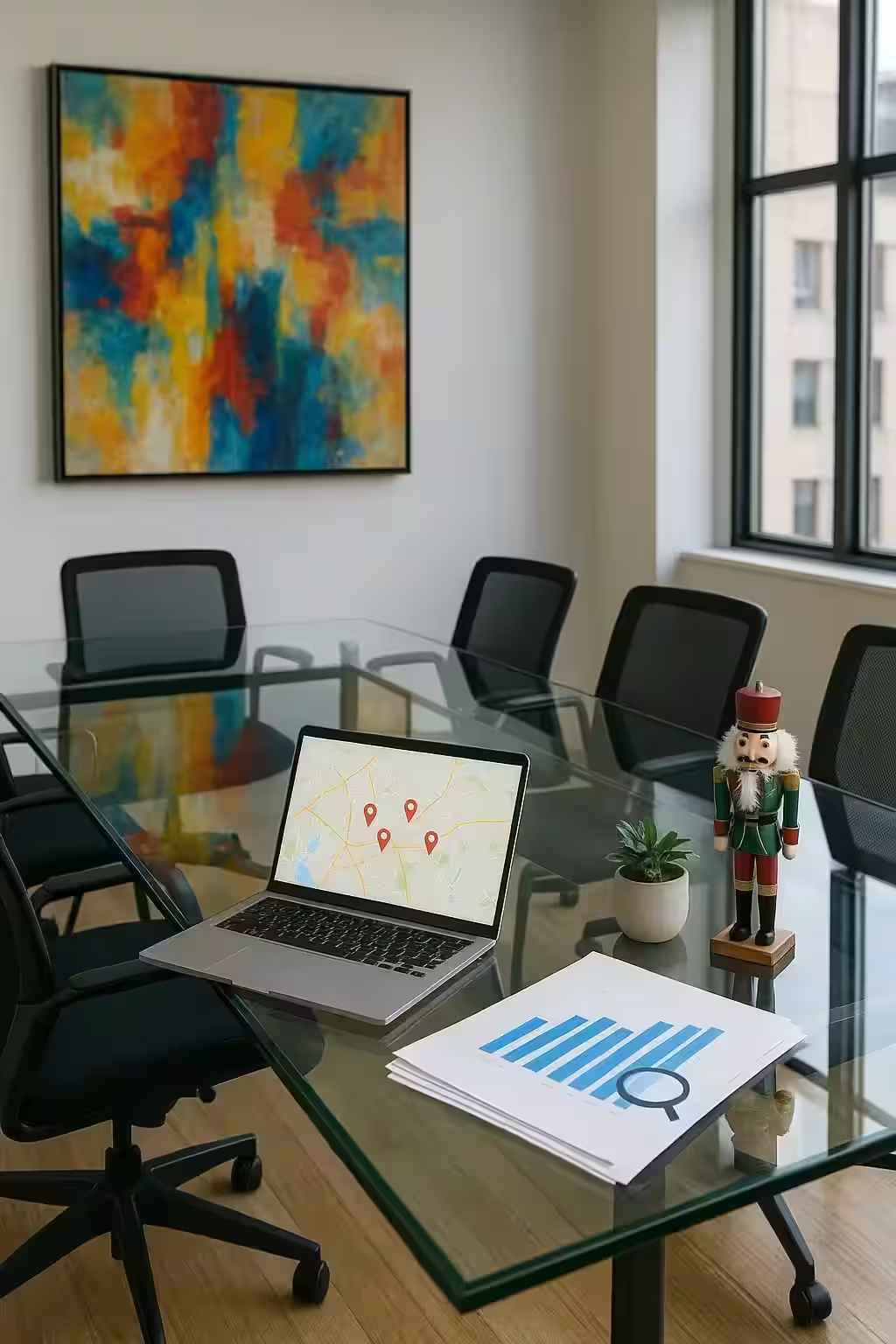 Auditoría de presencia local y análisis de competencia