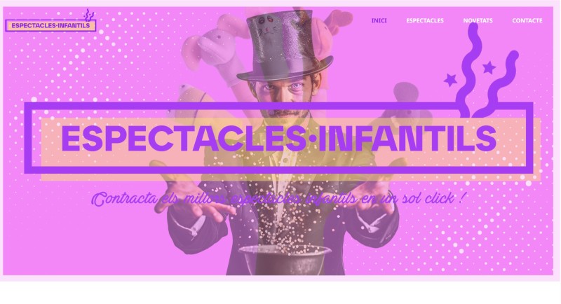 La web de los mejores espectáculos infantiles