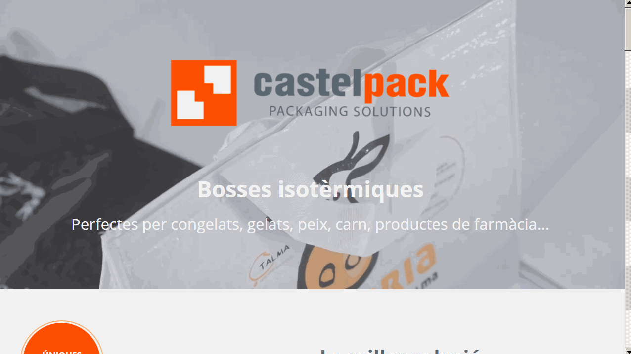Bolsas isotérmicas de Castel Pack