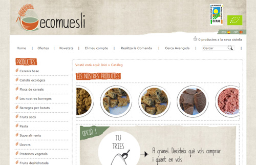 Botiga online Ecomuesli Botiga online Ecomuesli