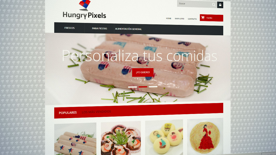 Projecte global de naming i disseny per a Hungry Pixels