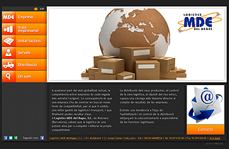 Diseño web Logistics MDE Diseño web Logistics MDE