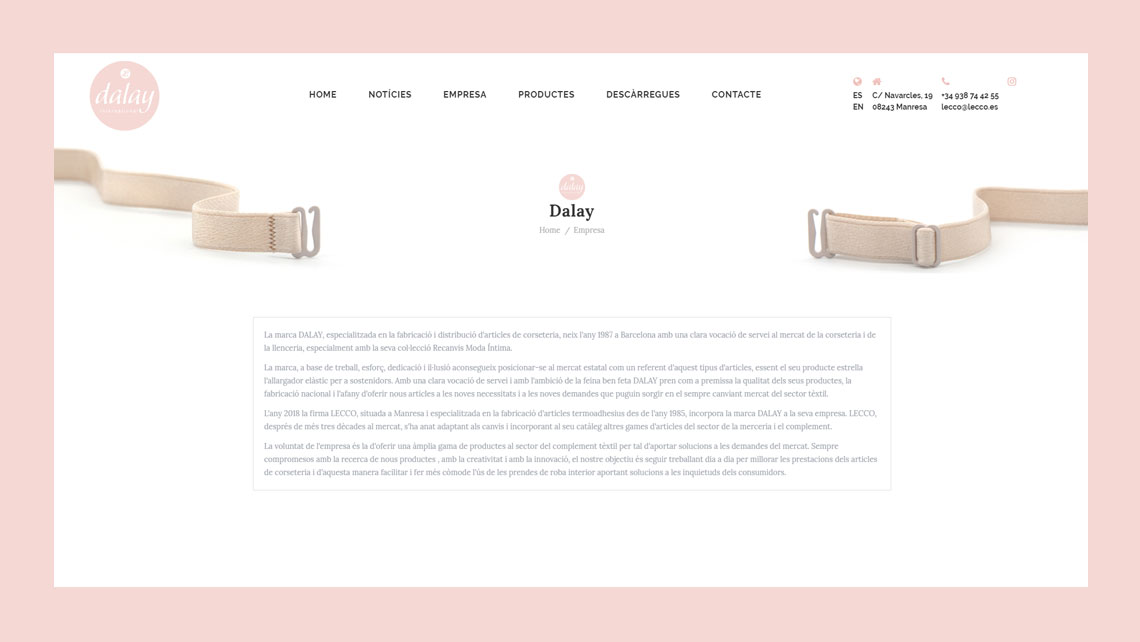 Programació web per a Dalay